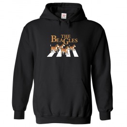 The BeaGles Classic Unisex Kids and Adults Pullover Hoodie For Dog Lovers								 									 									